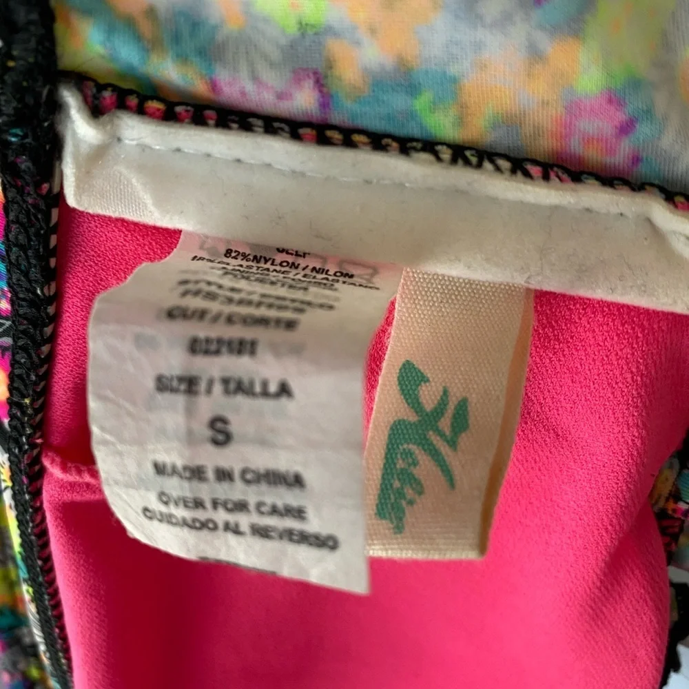 Hobie Multicolored Bandeau‎ Bikini Top ONLY, Size S